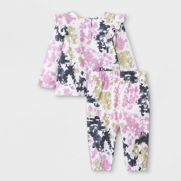 NWT💕 GRAYSON mini Baby Girl’s 2pc Outfit 3-6m - Picture 2 of 4